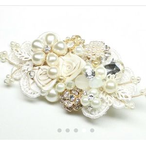Bridal wedding hair comb
